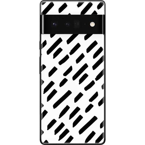 Black Dash Google Pixel 6 Pro Skin